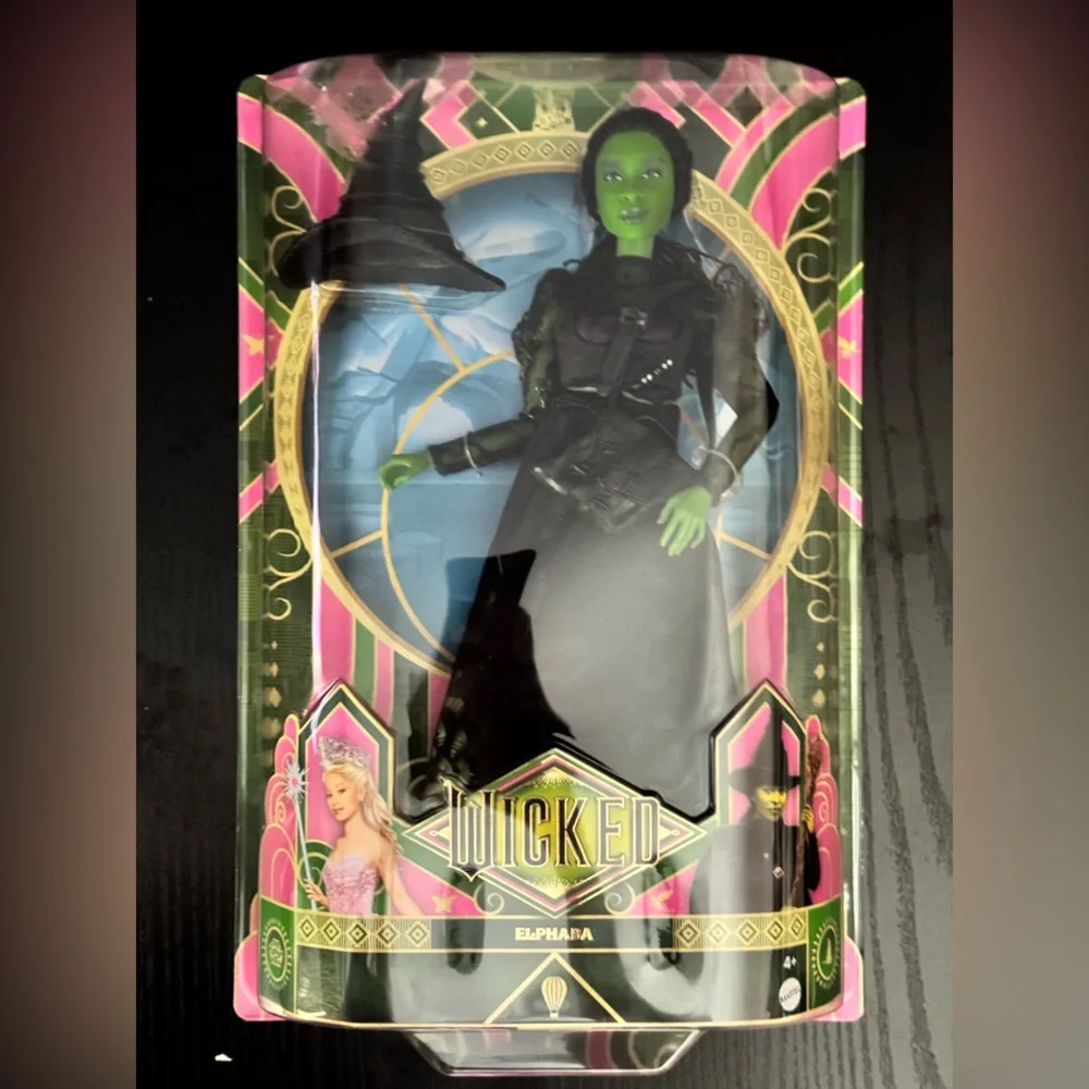 WICKED Elphaba Doll, NIB. Misprint, COLLECTIBLE - Picture 6 of 9